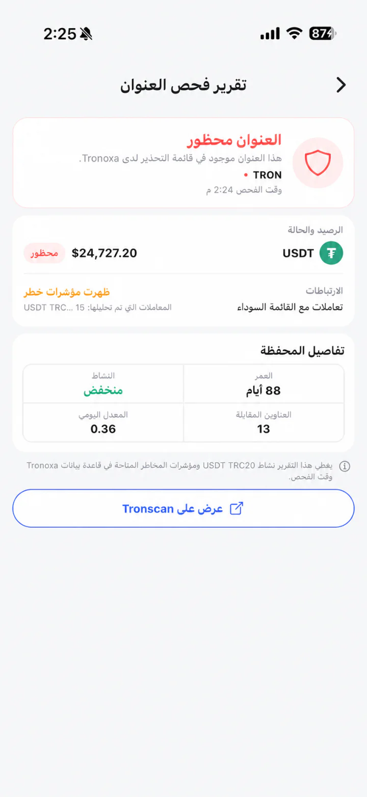 العنوان محظور أُخفيت أسماء المحافظ وعناوينها فقط حفاظًا على الخصوصية.